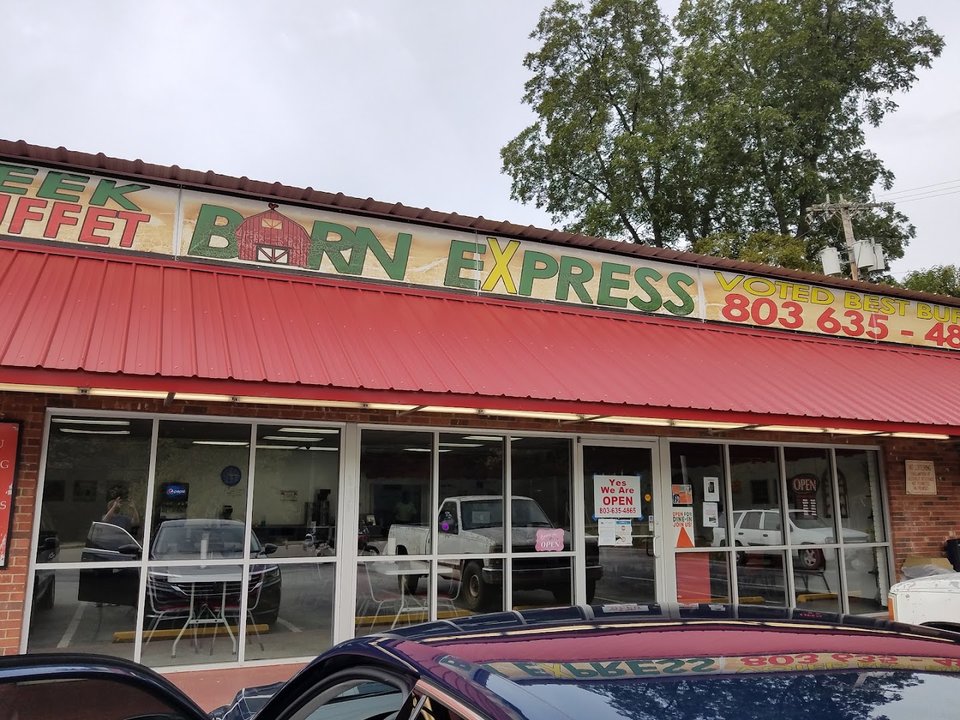Barn Express restaurant exterior in Winnsboro.